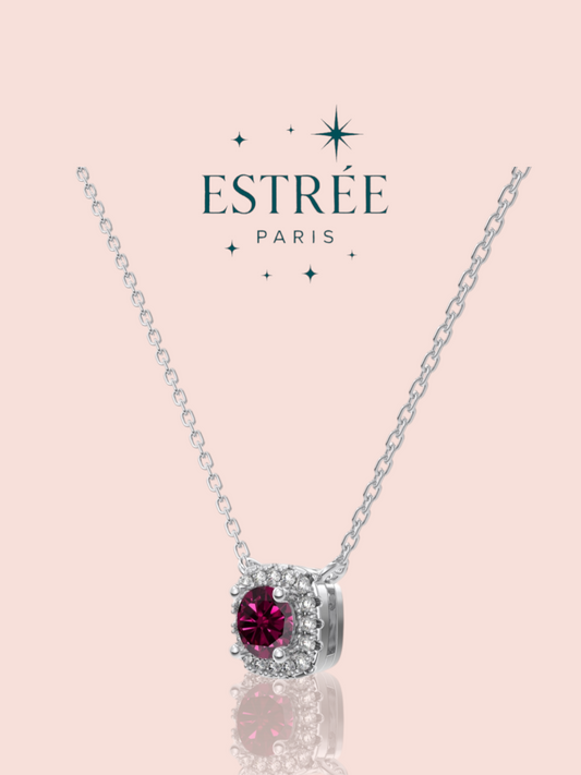 Collier Eternal Glow Rose Fushia