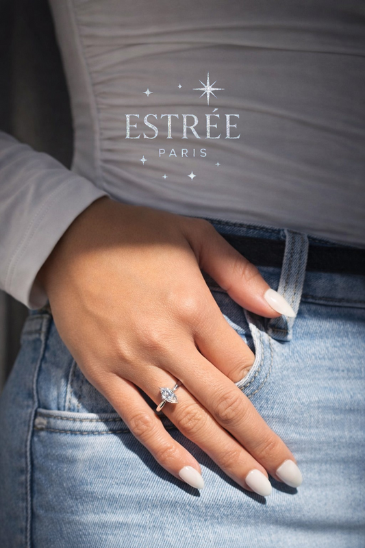 Bague Marquise Simple