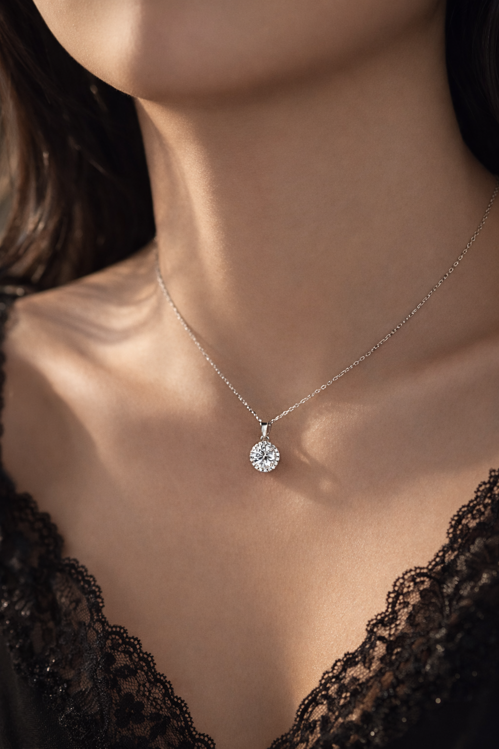 Collier Bloomy - Moissanite Argent 925 💎