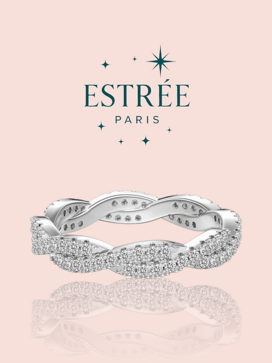 Bague torsadée