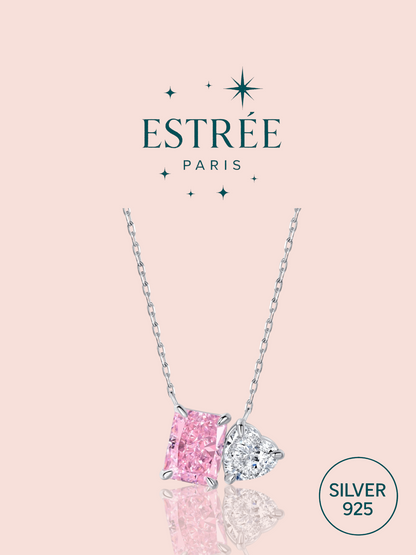 Collier Side by Side pink