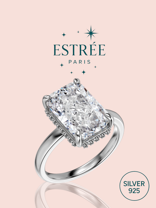 White Whisper Ring