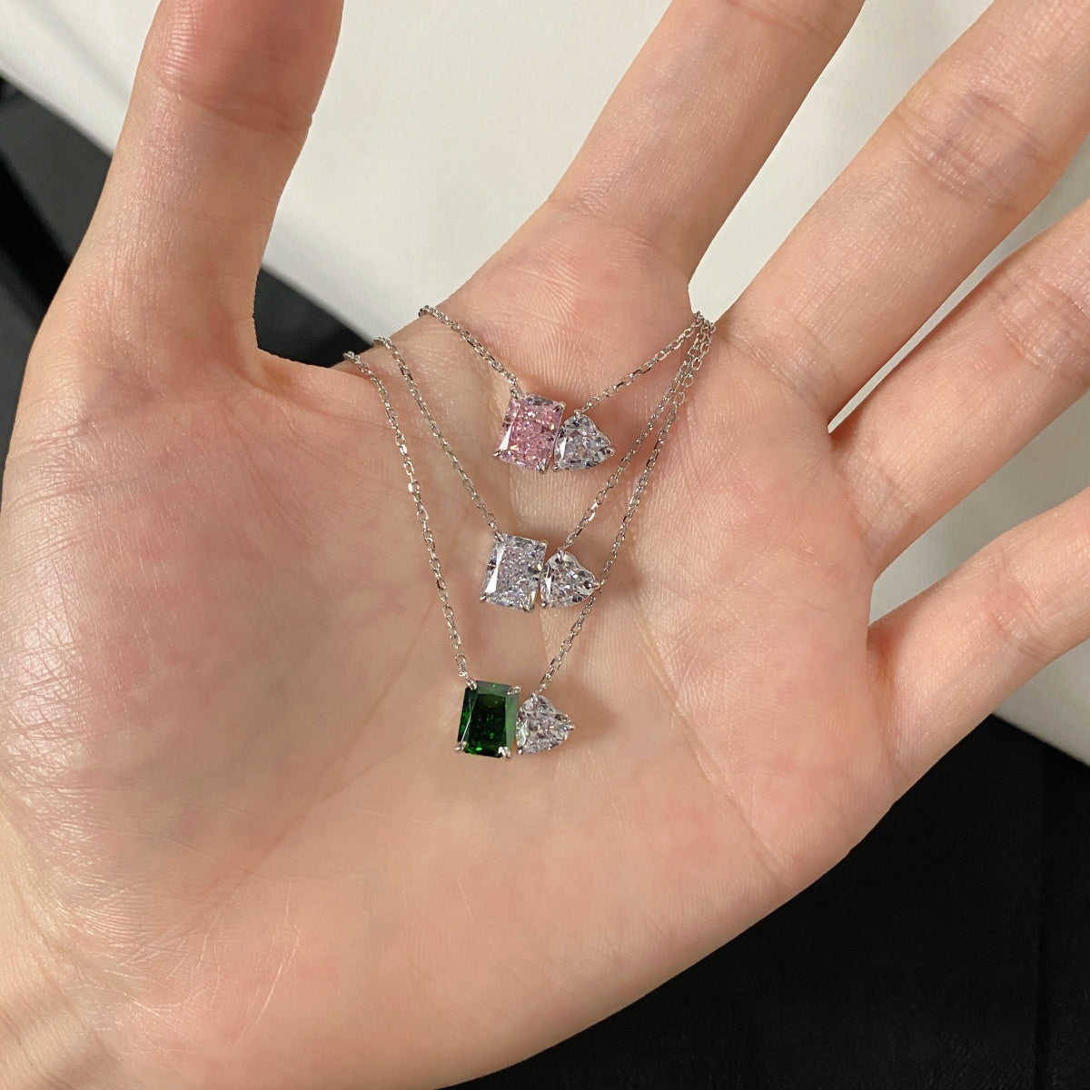 Side by Side Necklace