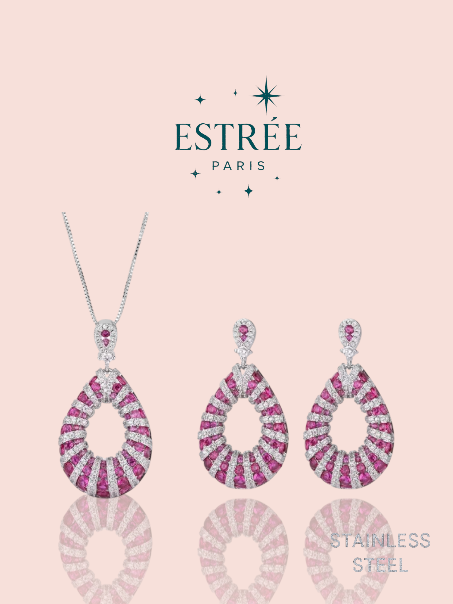 Ensemble Glam Berry