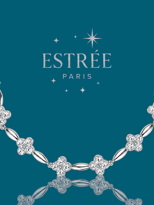 Bracelet Flower - Moissanite Argent 925 💎