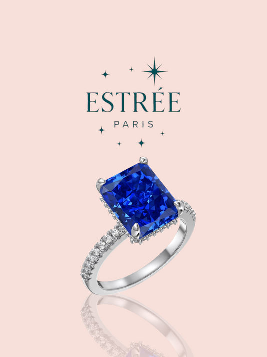 Bague Whisper bleu
