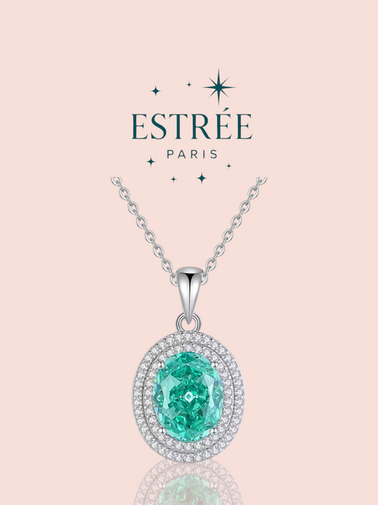 Collier Aqua Halo