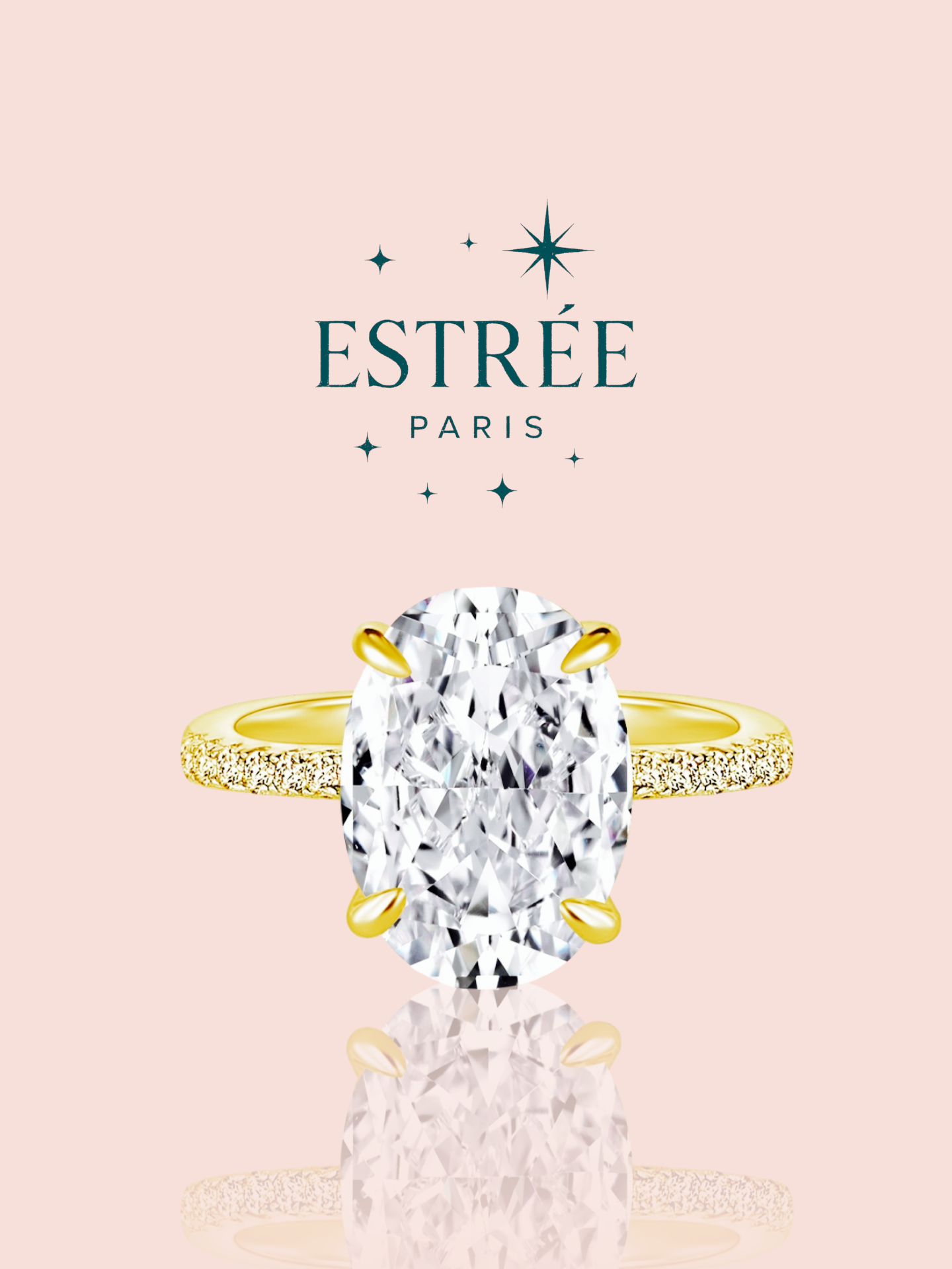 Bague Luna Glow Dorée