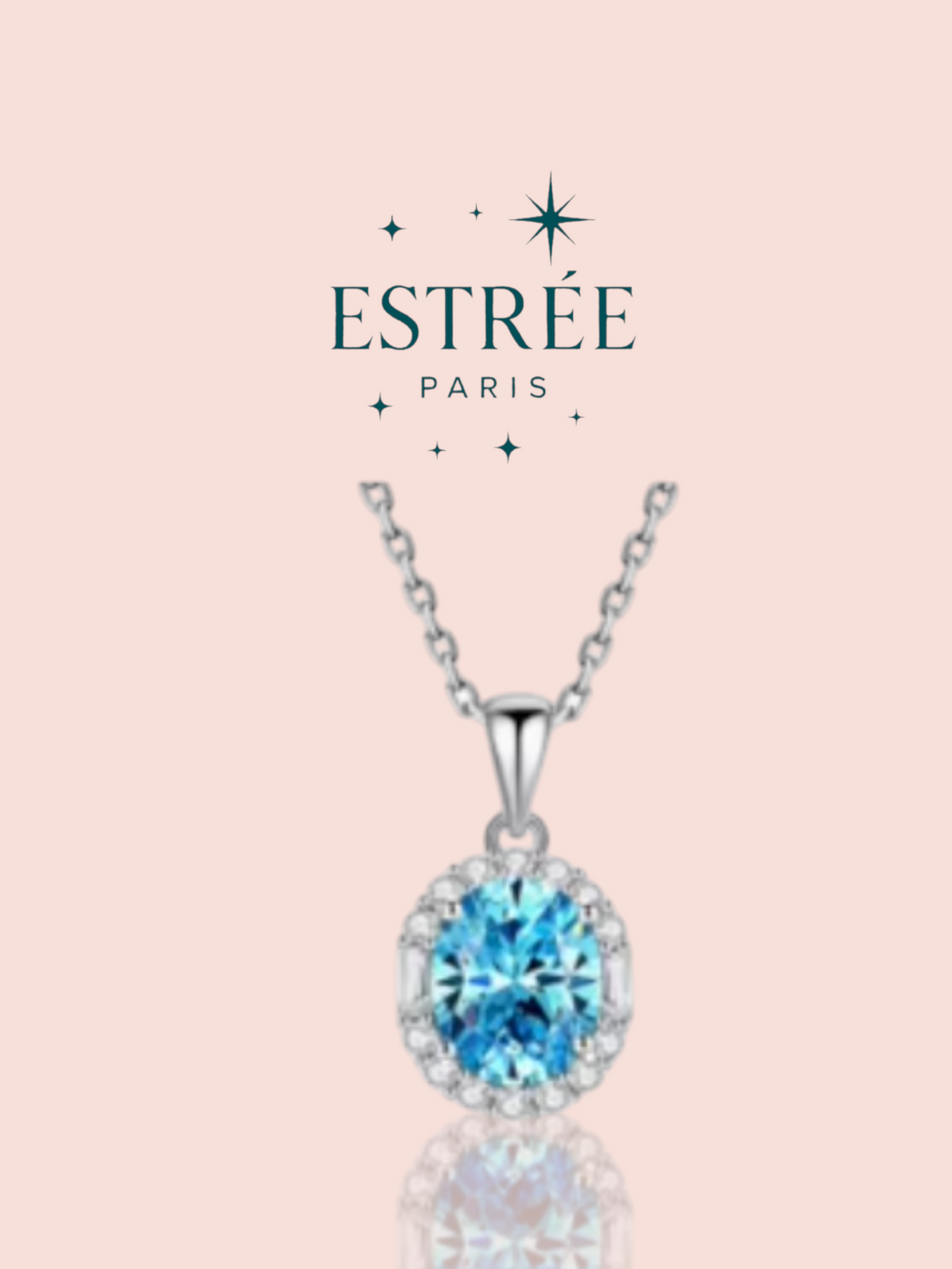 Collier Bleu Azur