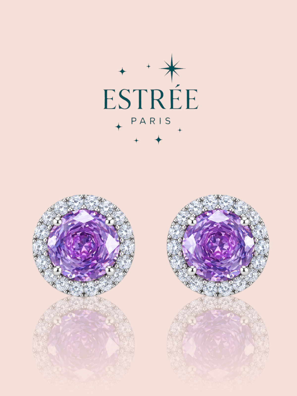 [Edition crépuscule] Boucles d’oreilles Bloom Lila