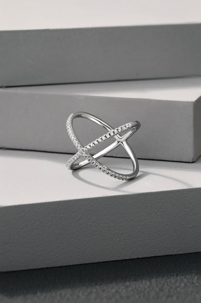 Bague Infinity - Argentée
