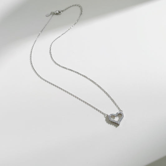 Collier Little Heart - Argenté