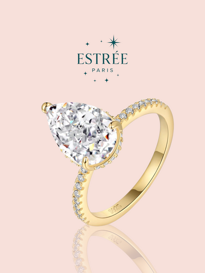 Bague TearDrop - Dorée