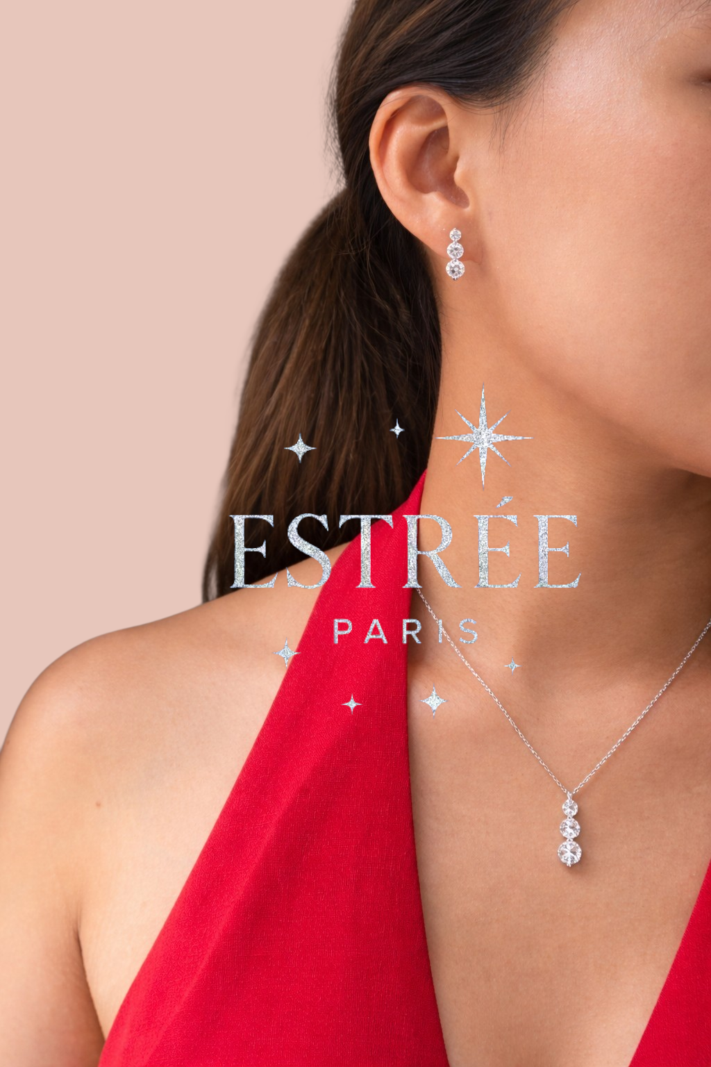 Boucles d'oreilles T-Drop - Moissanite Argent 925 💎 💎