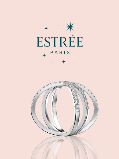 Bague Astra  - Argentée