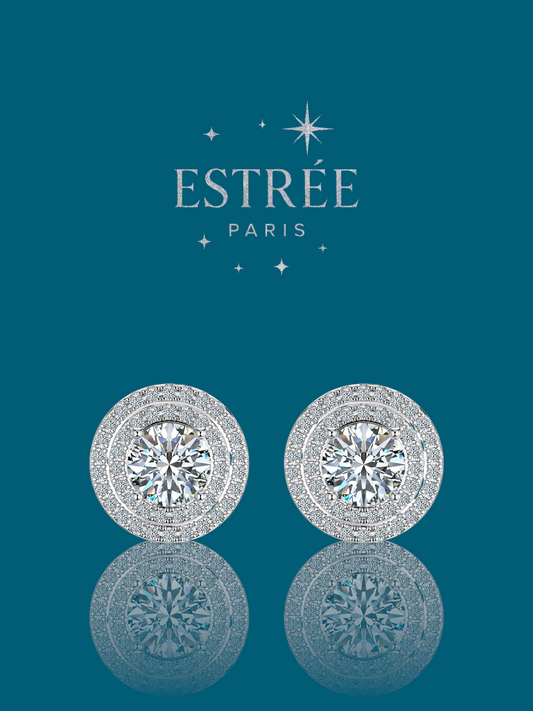 Boucles d'oreilles Ice Halo 💎