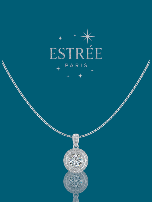 Collier Ice Halo en Argent 925 💎