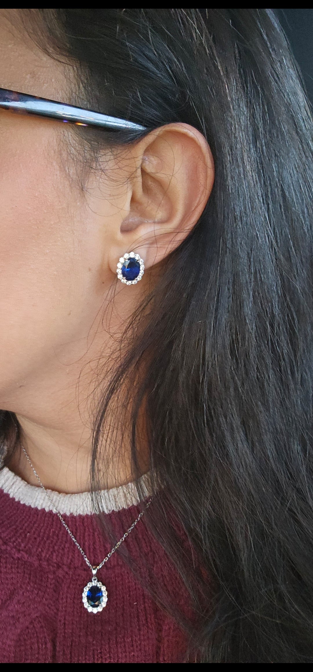 Boucles d’oreilles Blue Royal