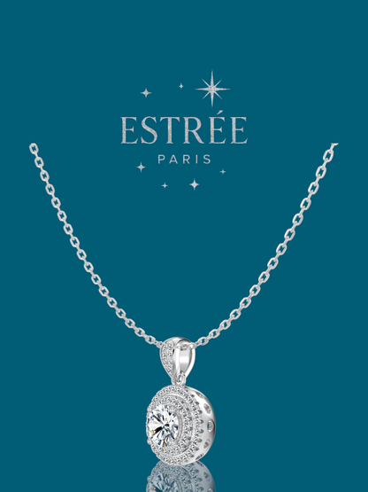 Collier Ice Halo en Argent 925 💎