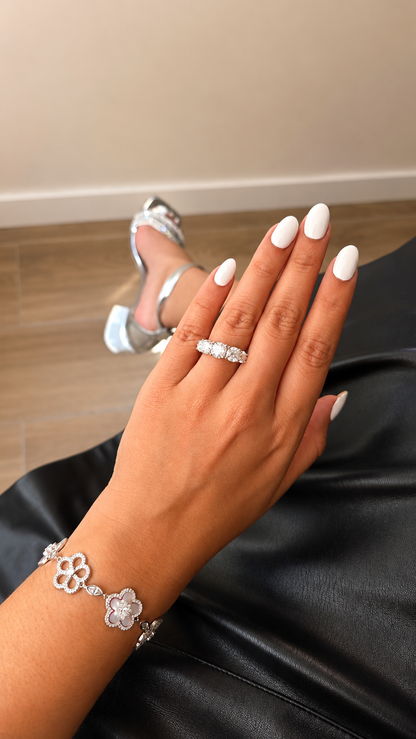 Alliance Diamond Symphony 💎- Moissanite Argent 925